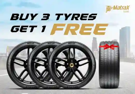 Buy 3 MatraX Tyres, Get 1 Free - ar special_offers