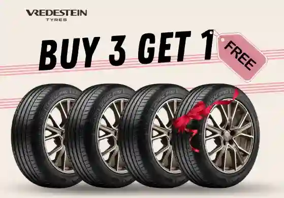 Buy 3 Vredestein Tyres, Get 1 Free - ar special_offers